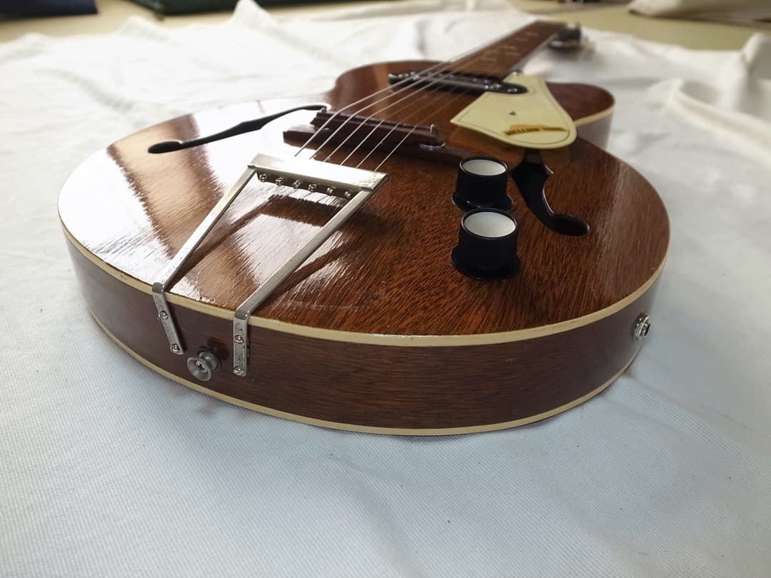 ち*ぃ様 レア　昭和の日本製　Mellowtone 薄胴　フルアコ　フルレストア