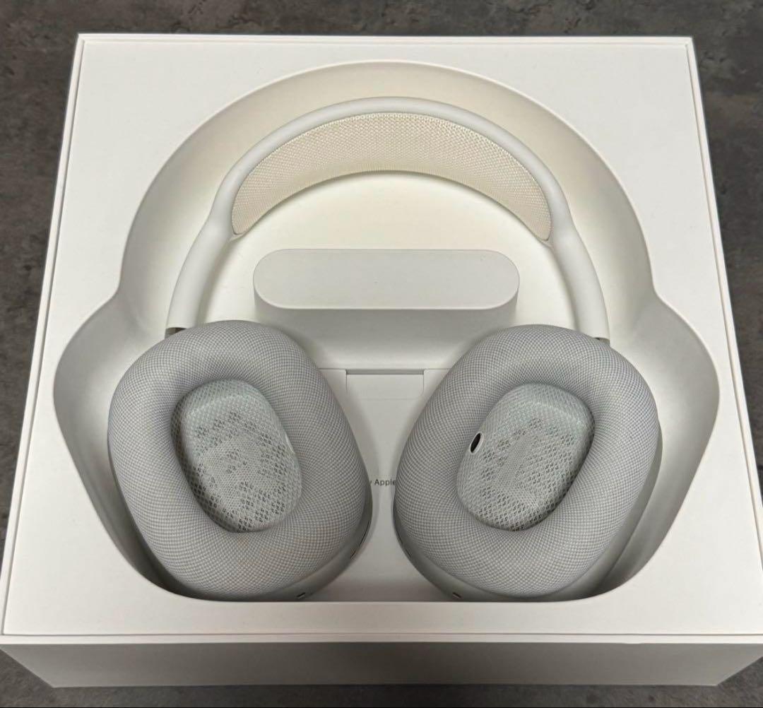 Apple AirPods Max シルバー カバーケース付き 超美品