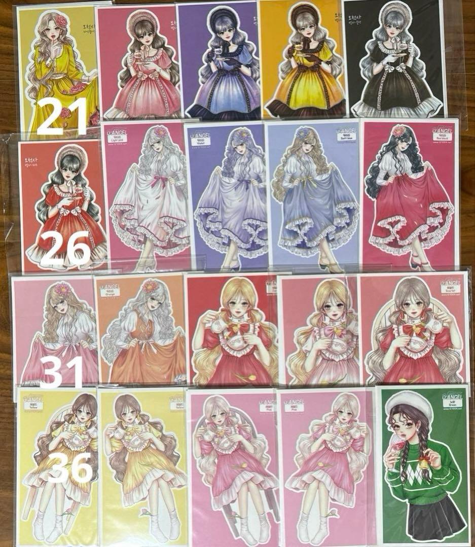 【即購入歓迎】　人物ステッカー　o1004様　旧作