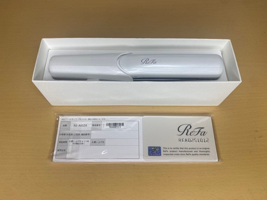✨ReFa リファ フィンガーアイロン RE-AI02A