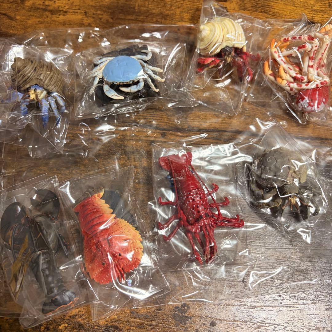 20点エポック社 地球生命紀行 蟹・海老 フィギュア