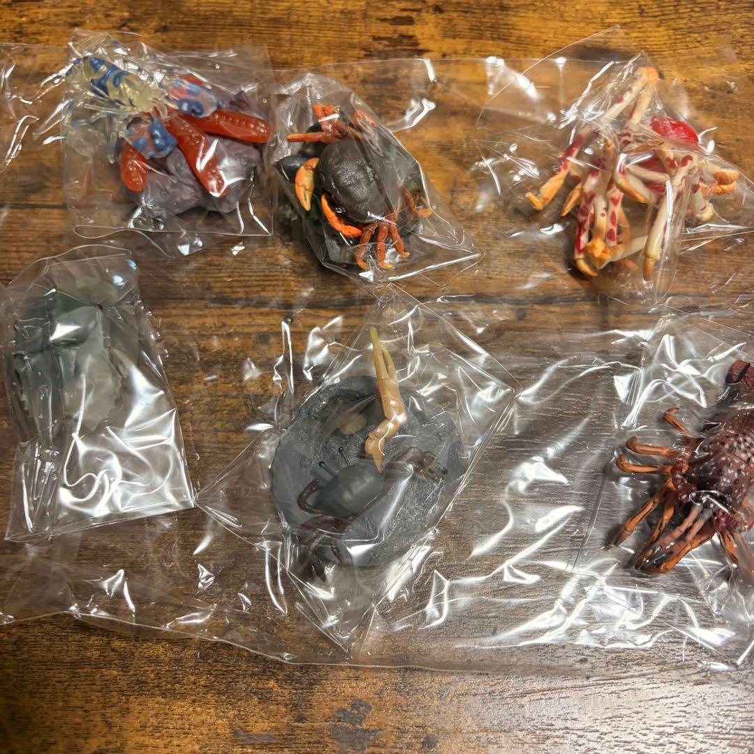 20点エポック社 地球生命紀行 蟹・海老 フィギュア