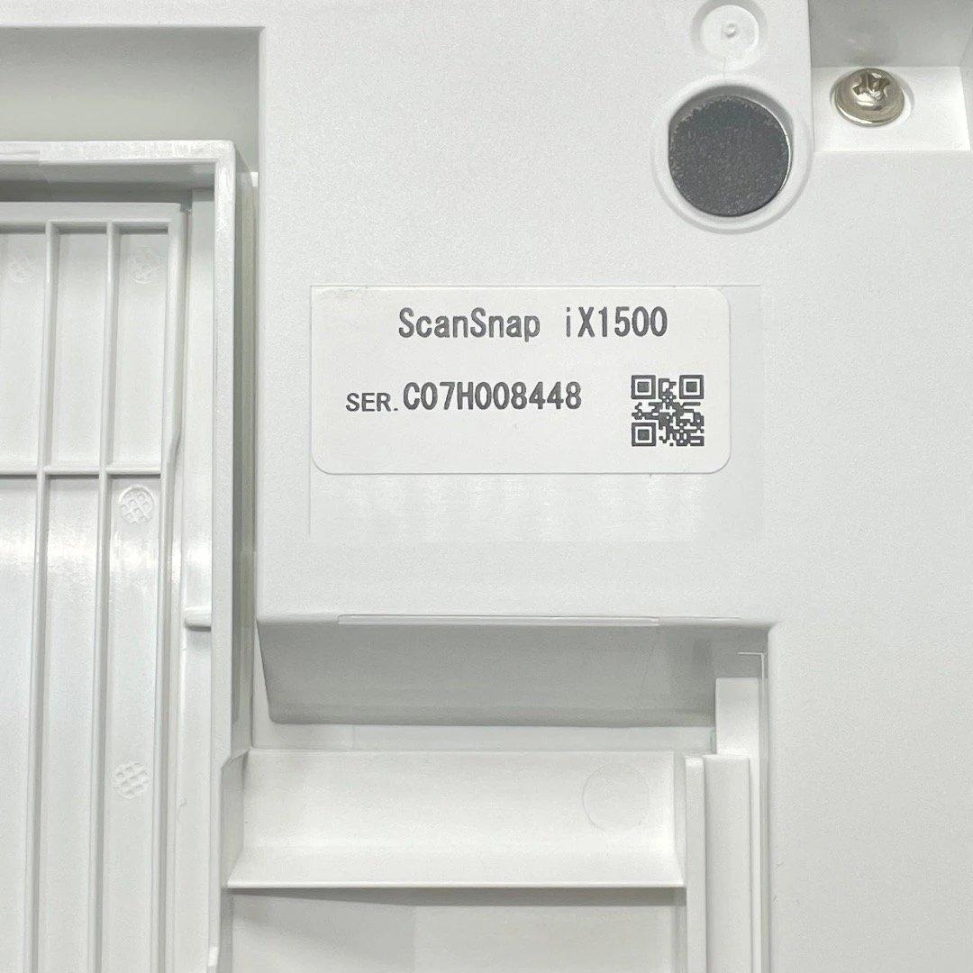 ScanSnap ix1500 ホワイト スキャナー スキャン 送料無料 匿名