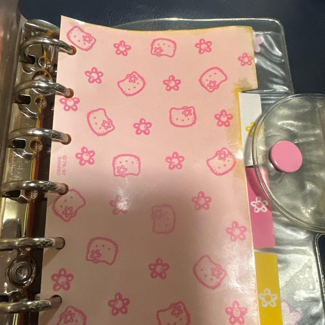 希少 キティ システム手帳 &リフィルまとめ売り1997年〜2001