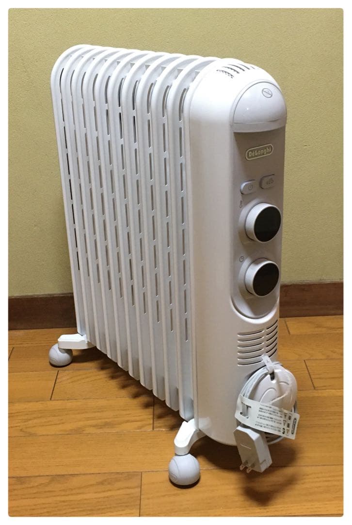 デロンギ オイルヒーター RHJ45M1115-LG 取扱説明書付 〜13畳