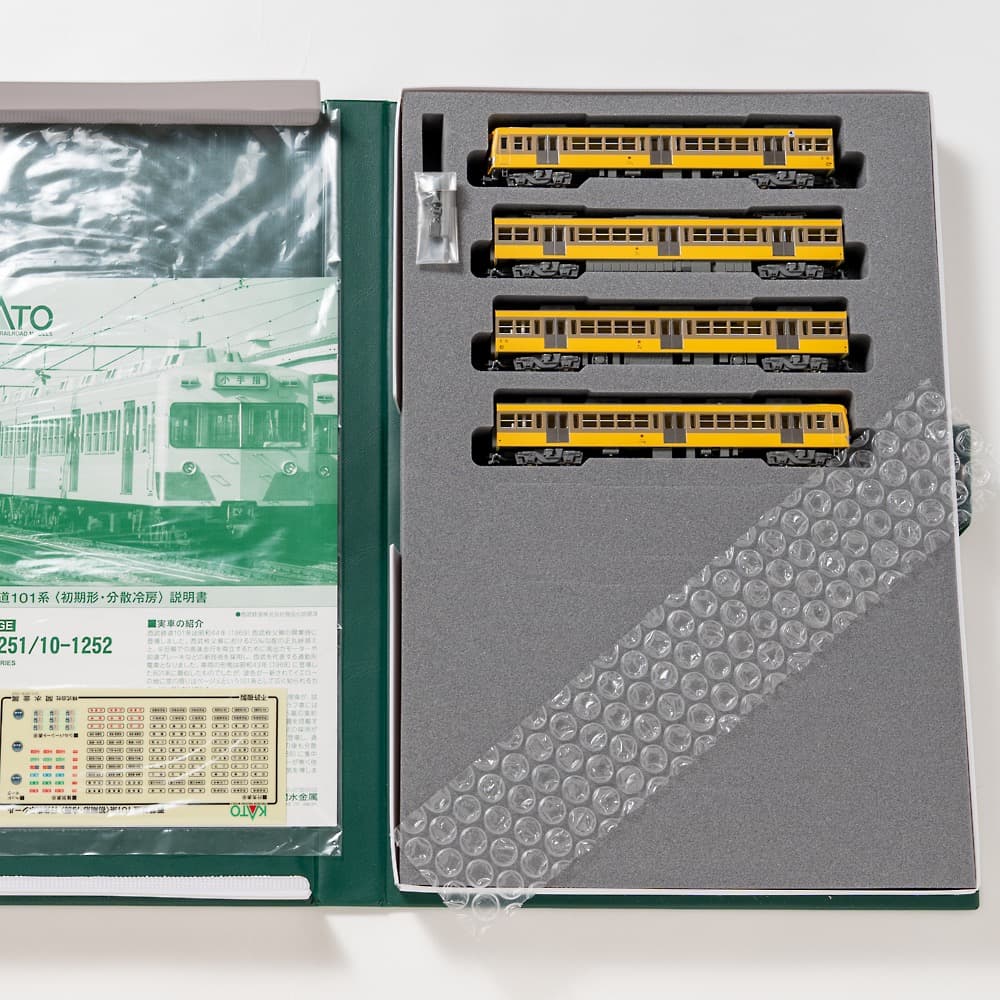 西武鉄道 101系 初期形分散冷房 4両基本セット KATO カトー