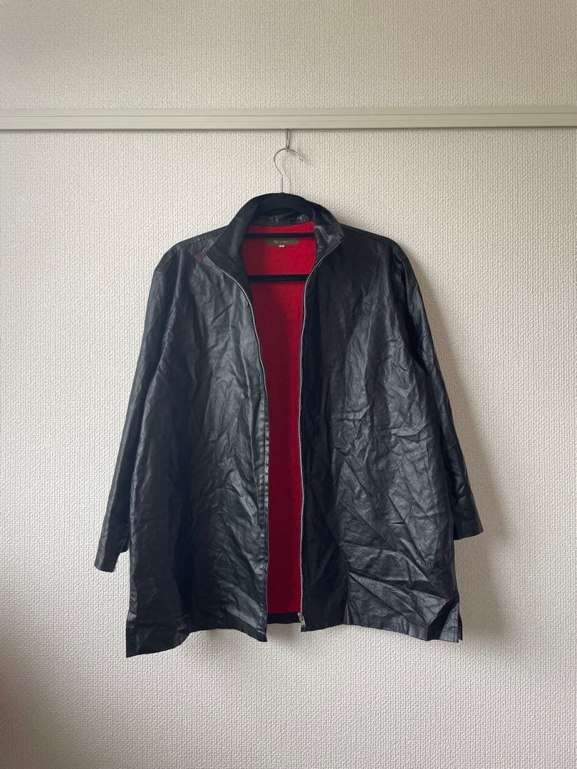 ヨウジヤマモト Y's for men ジャケット　フェイクレザー　ブルゾン