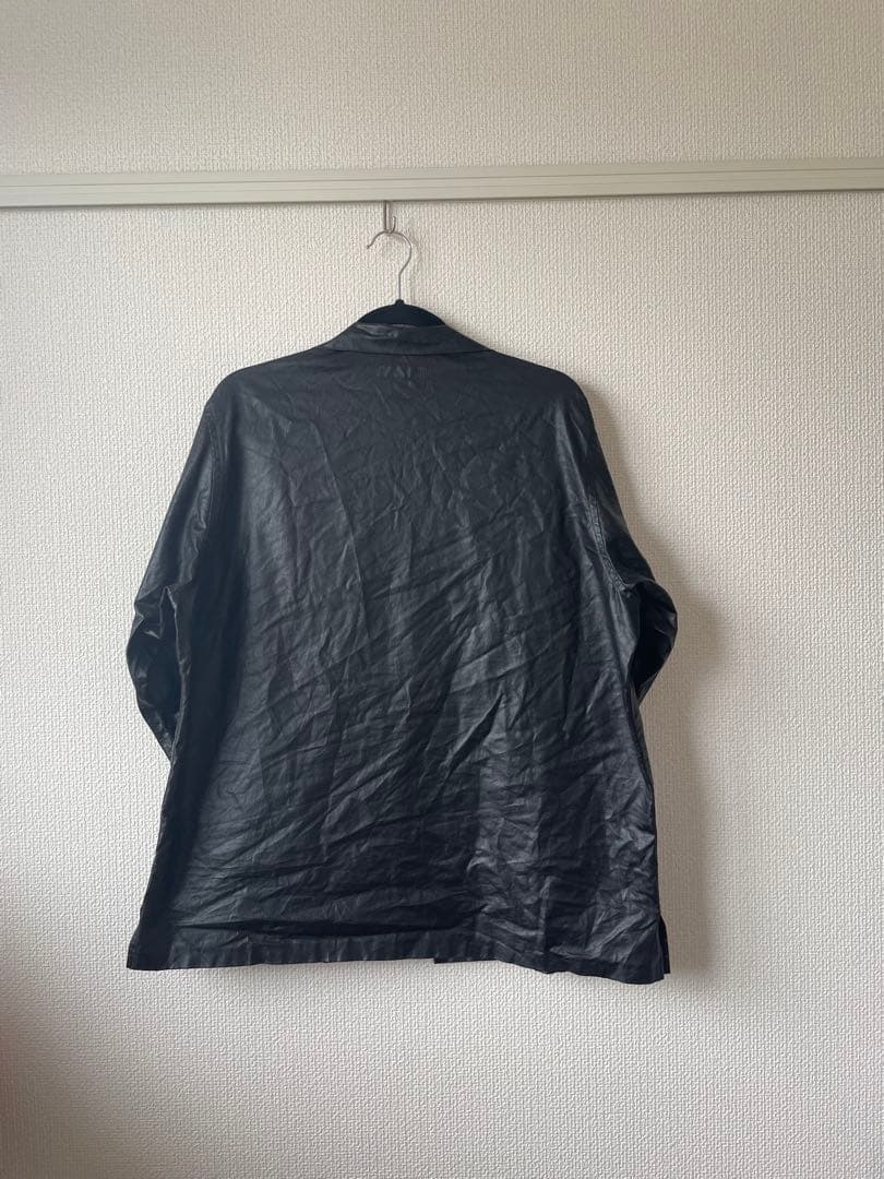 ヨウジヤマモト Y's for men ジャケット　フェイクレザー　ブルゾン