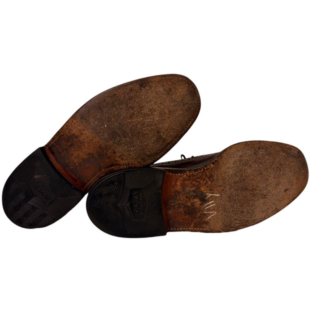 70s~ヴィンテージ レザーシューズ Florsheim ウイングチップ 革靴