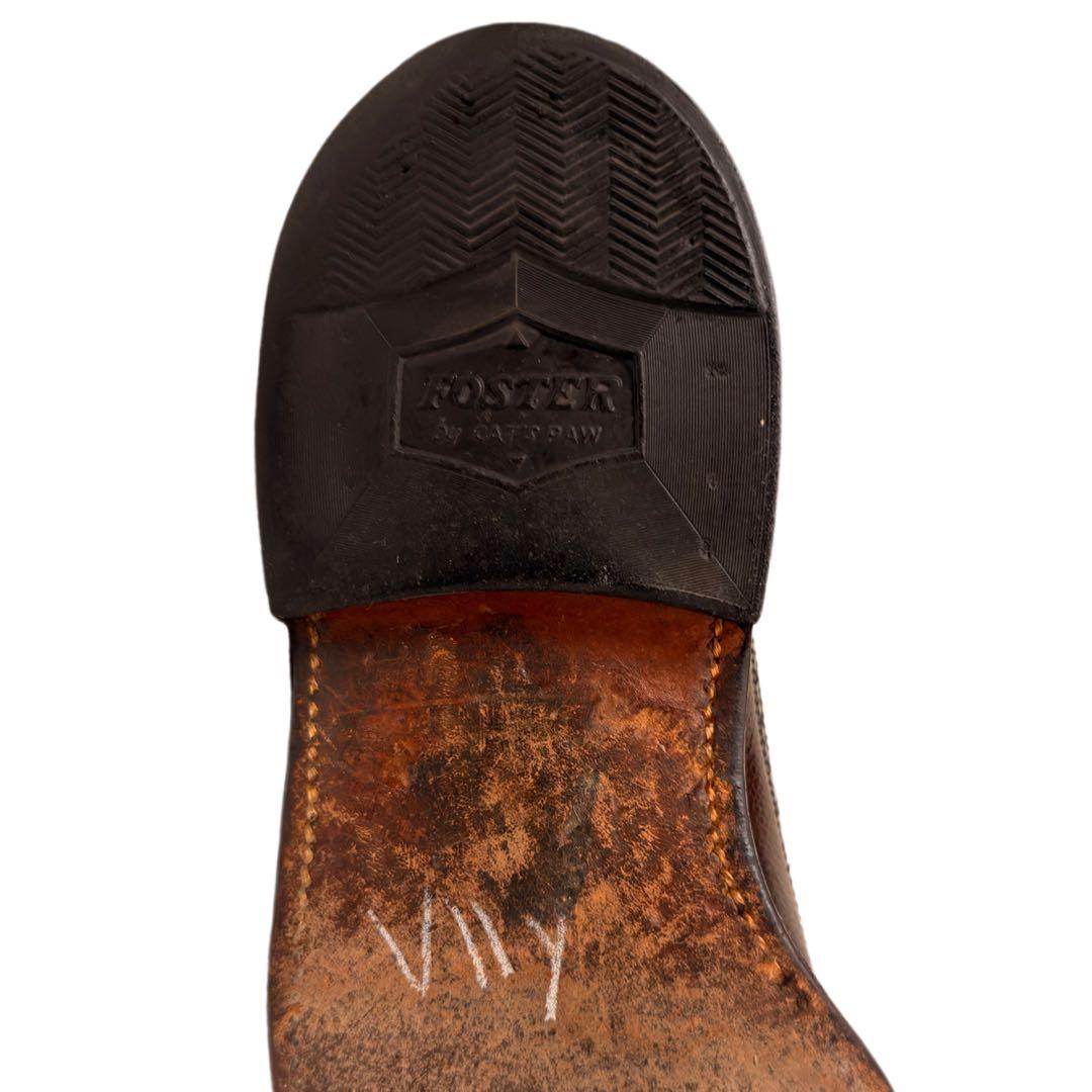 70s~ヴィンテージ レザーシューズ Florsheim ウイングチップ 革靴