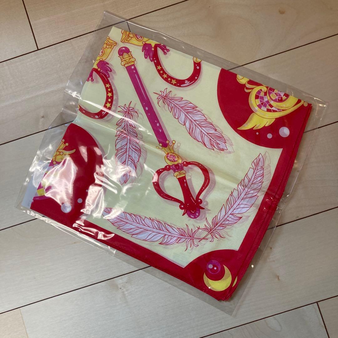 美少女戦士セーラームーン シルクスカーフ　レッド