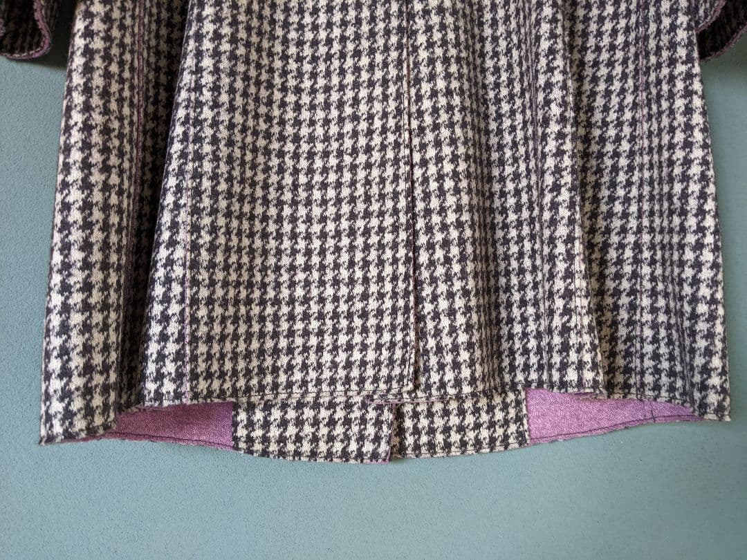 MaxMara WEEKEND LINE 千鳥格子柄 ウールコート 42