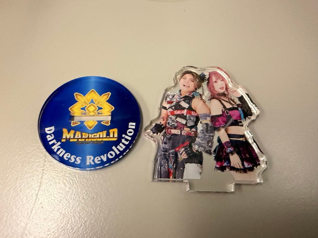 女子プロレス　マリーゴールド　アクスタ　松井珠紗　CHIAKI ダーレボ