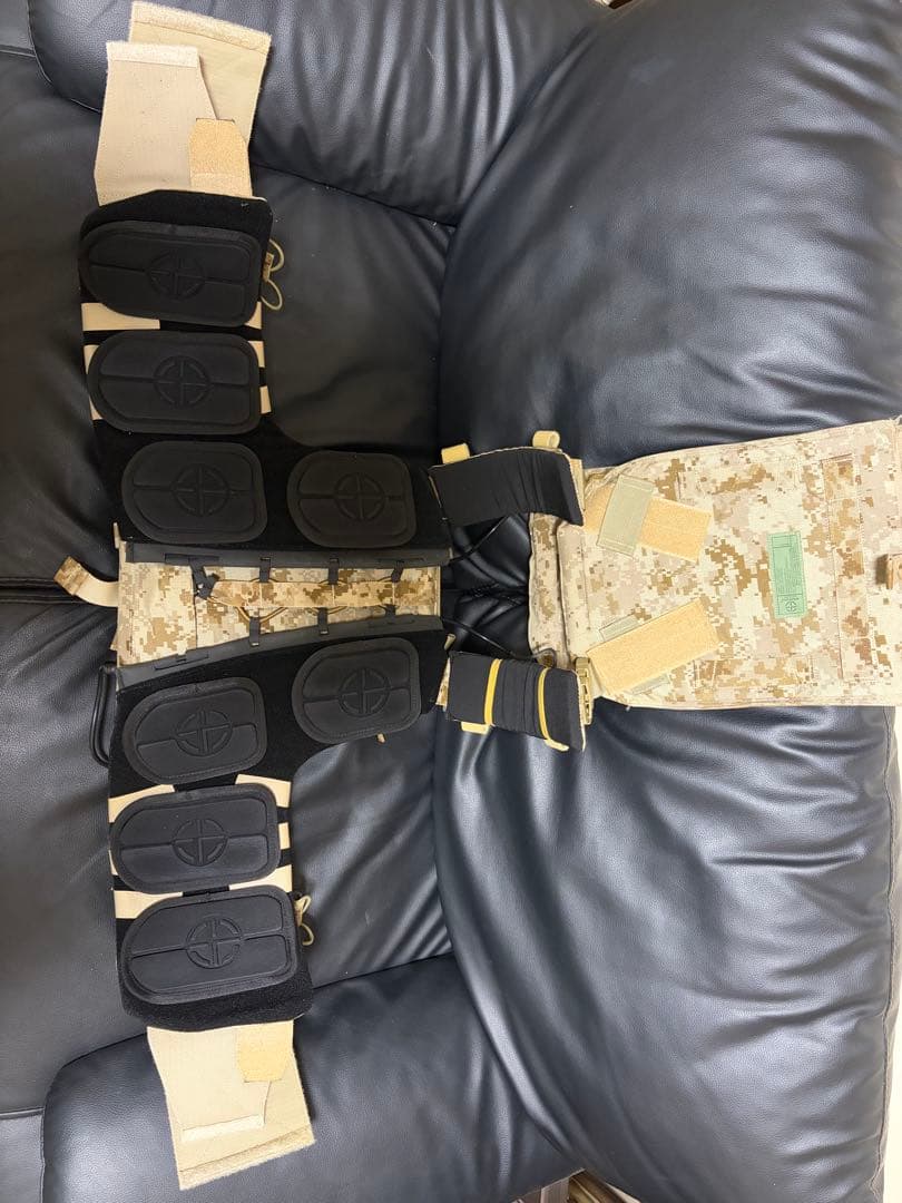 実物生地 SEMAPO NCPC AOR1 プレートキャリア AVS