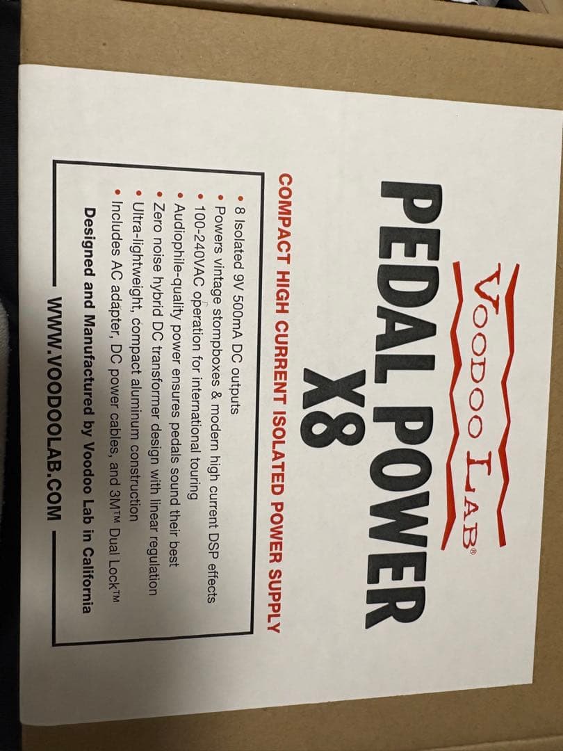 G*t様 pedal power x8 voodoo lab パワーサプライ