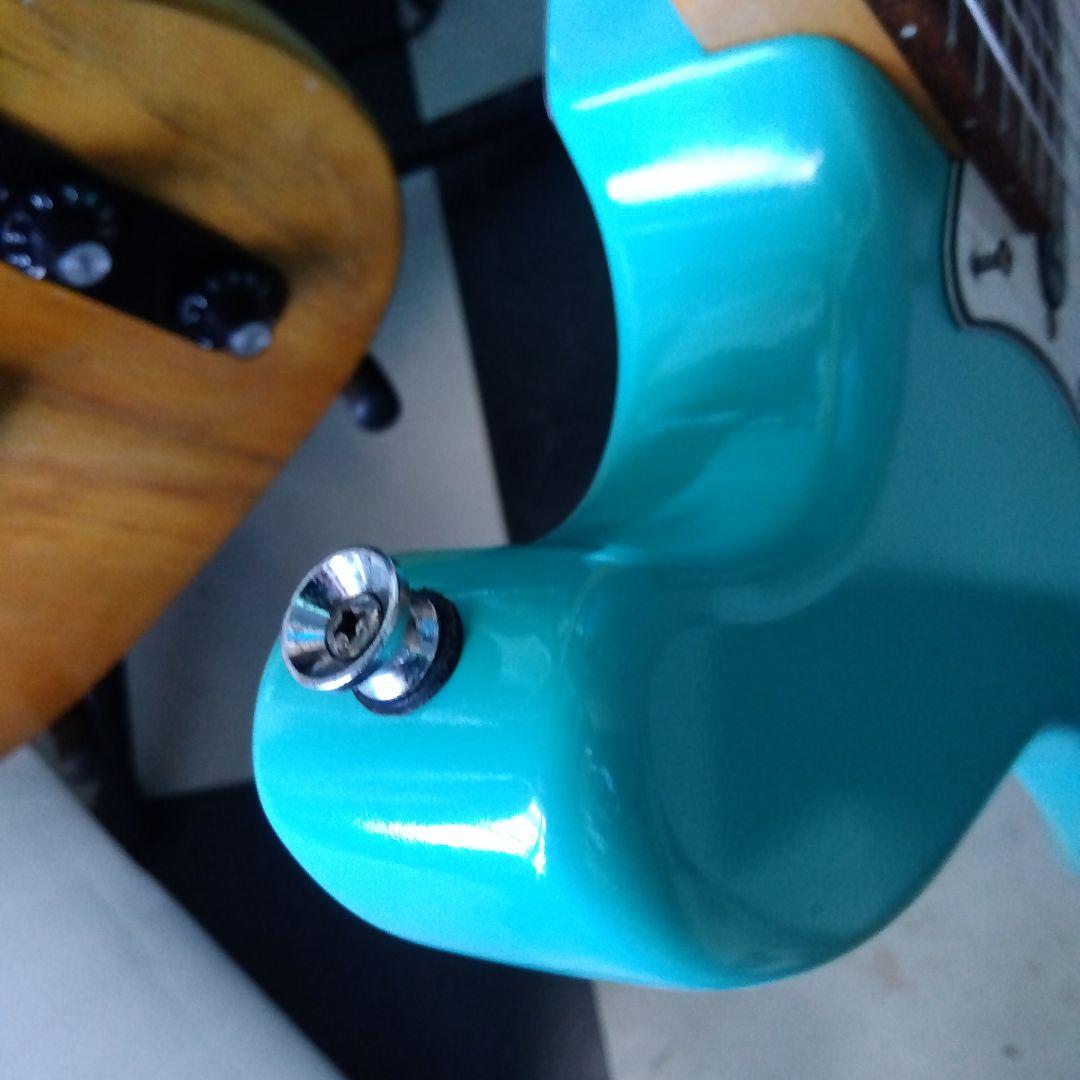 ストラト、 エレキギターエメラルドグリーン…値下げ！