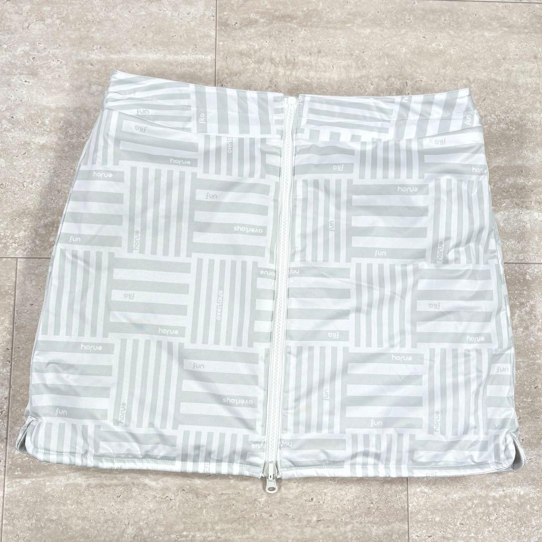 【フィラゴルフ】セットアップ　ボアベスト　スカートリバーシブル　ホワイト　L