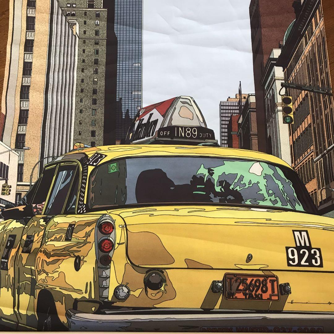 【希少 新品】FIZIN SUZUI 鈴木英人 アート スクリーン 当時モノ