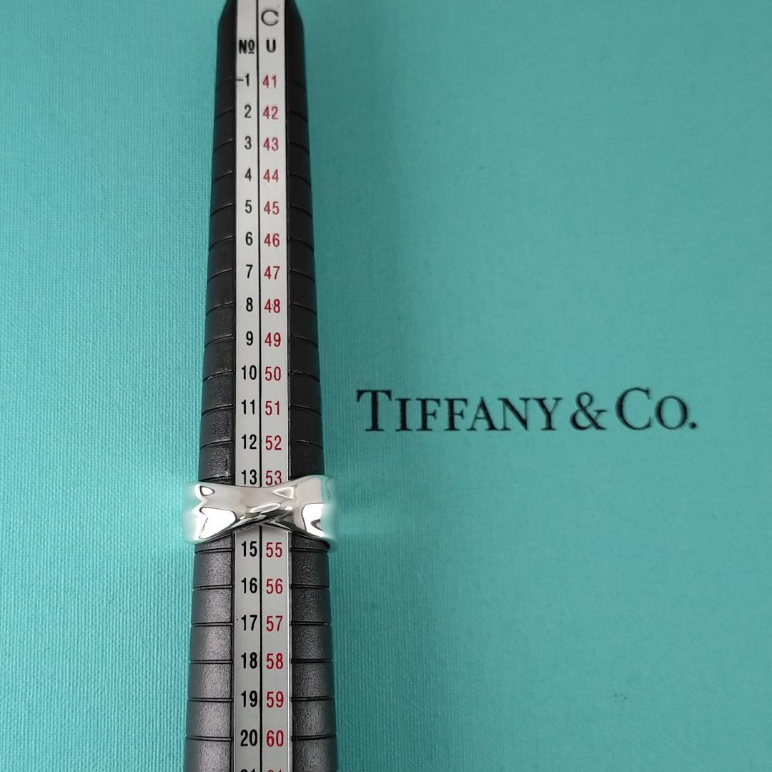 ★SALE★【ティファニー】リーフ　葉っぱ　リング　１４号　2603
