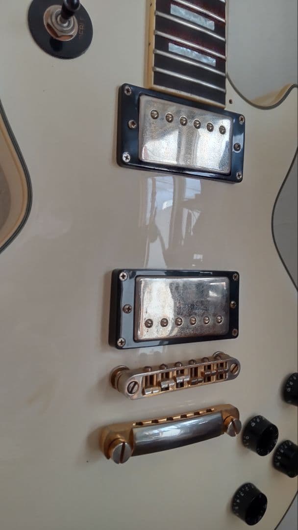 最終買ってください！BLITZ～アリアプロ～レスポールカスタム ホワイト