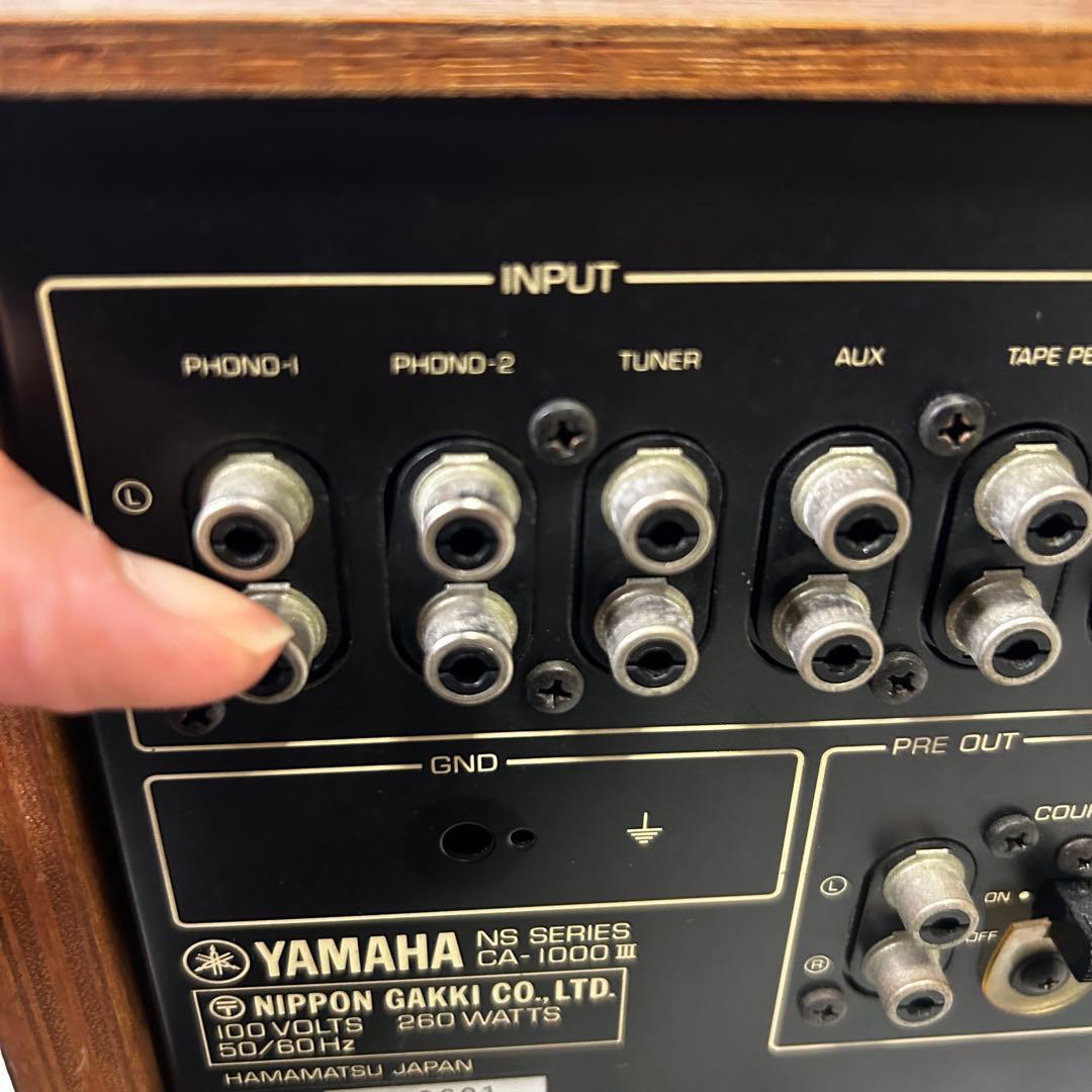 【名機】YAMAHA CA-1000III プリメインアンプ 動作確認済