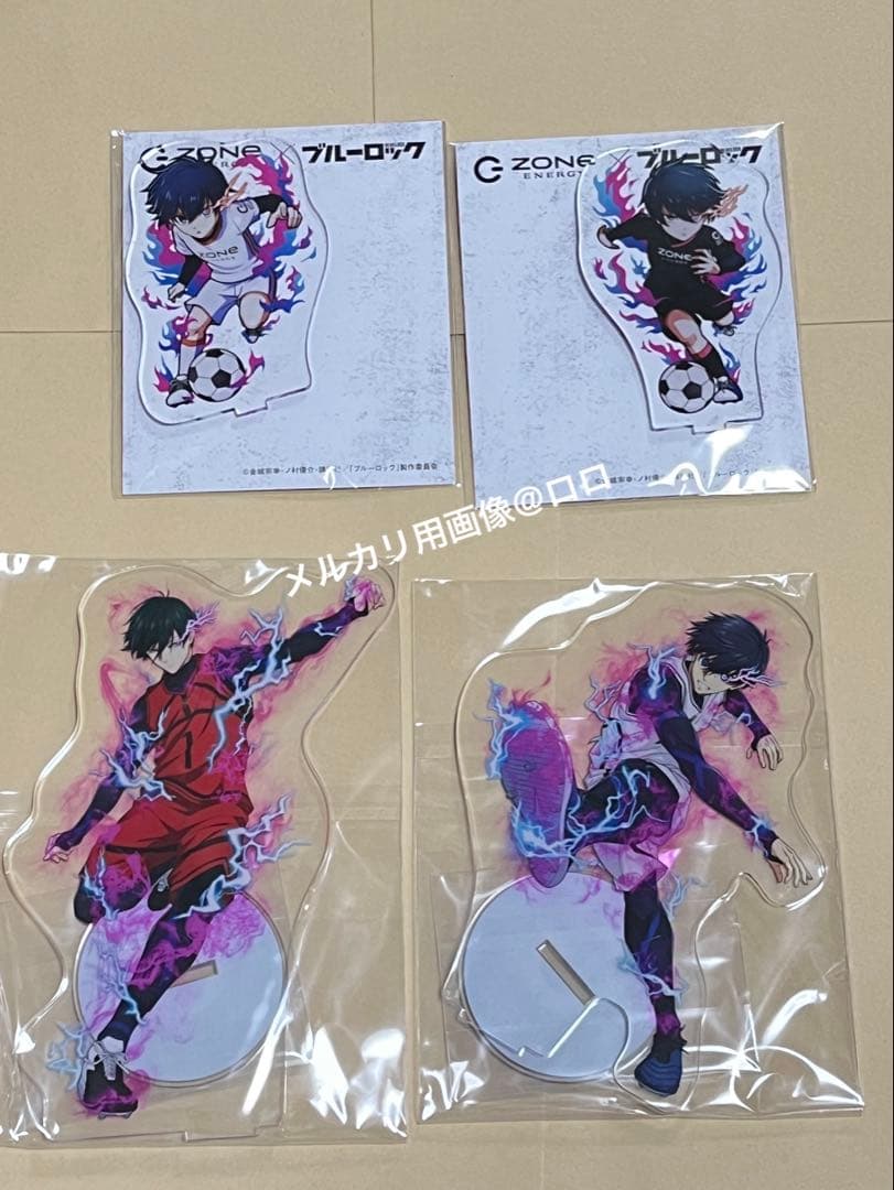 ブルーロック ZONE 抽選景品 アクリルスタンド 糸師凛 潔世一