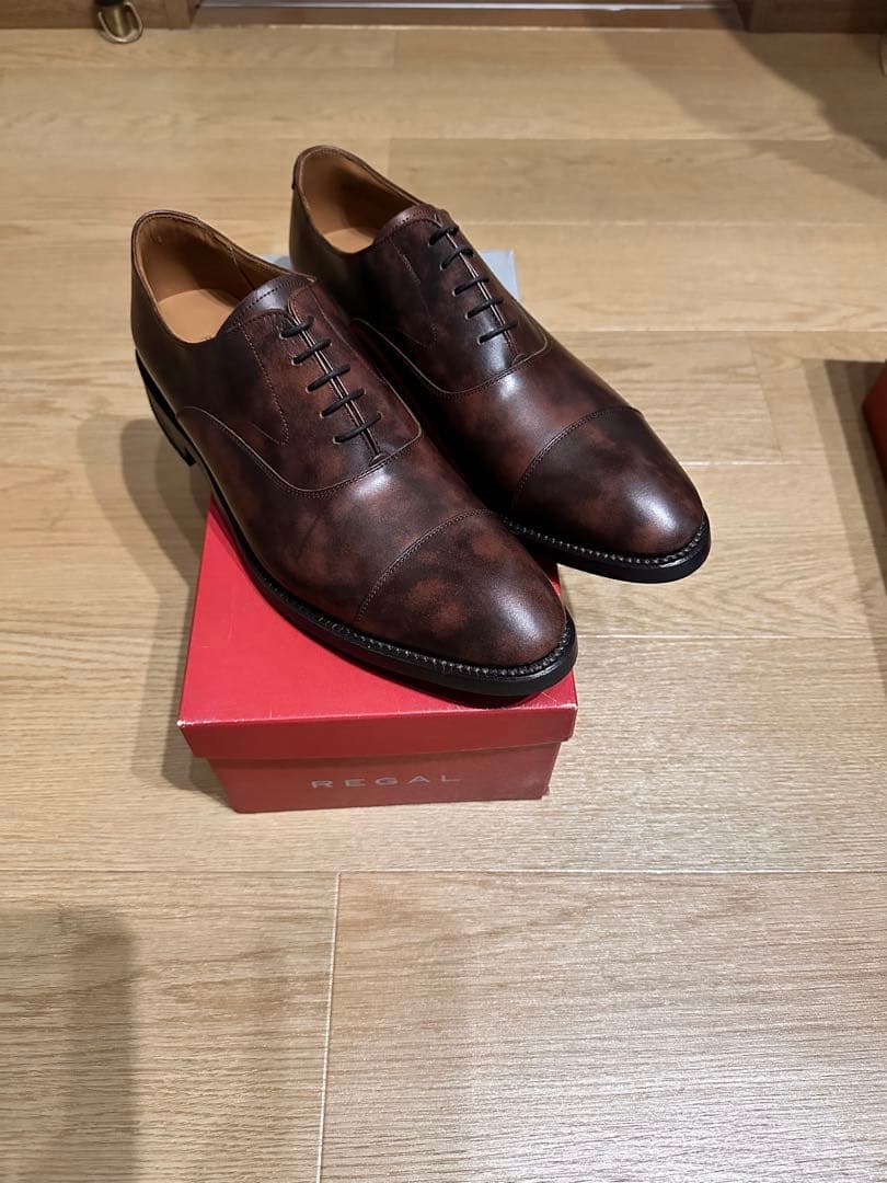 REGAL プレーントウ　ブラウン　26.5cm 新品未使用品