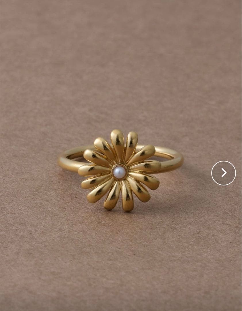 ete bijoux 13号 マーガレット パール リング