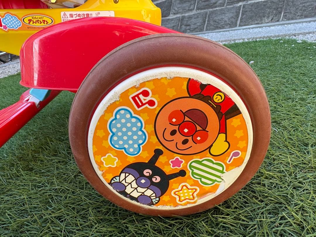 お値下げ✩それいけ！アンパンマン オールインワンUPII 折りたたみ三輪車