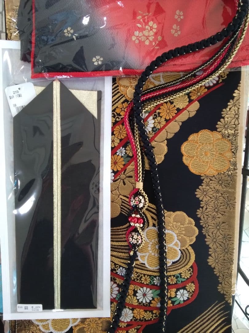 振袖フルセット、正絹絞り振袖成人式、重ね衿帯揚げ帯締め、西陣袋帯襦袢、ガード加工