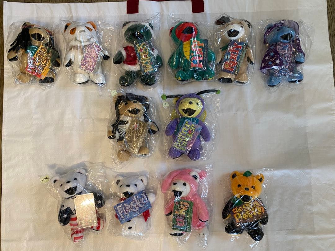 デッドベア　ビーンベア　12体セット　7インチ