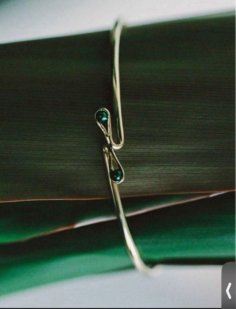 アクセサリー Llife 14KGP ONDULATION BANGLE