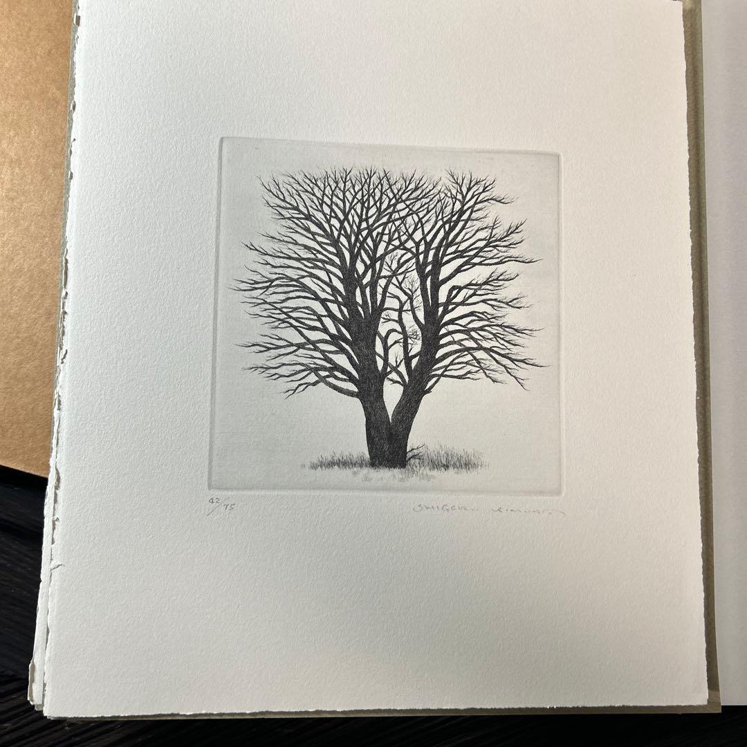 木村茂銅板画集　12枚入り　限定45部