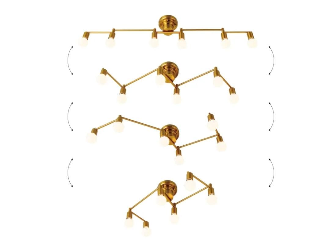 Polare ポラーレ シーリングライト 可動アーム インターフォルム