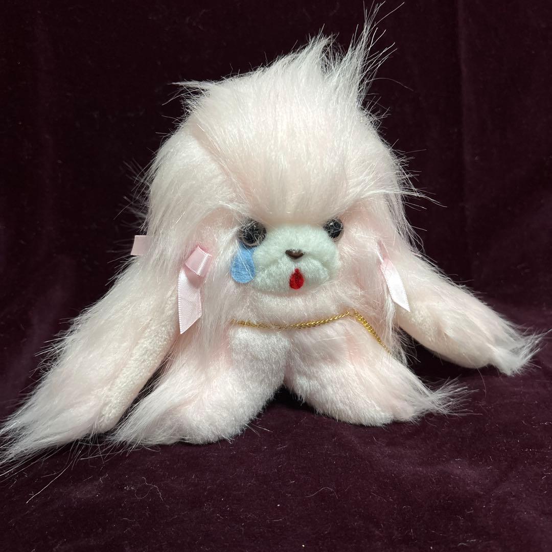 Cry Baby シリーズ　ピンクの犬　ぬいぐるみ　ファンシーアラモード