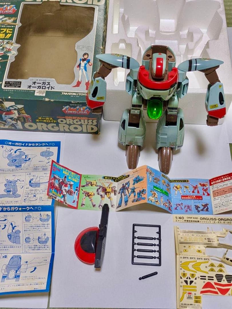 超時空世紀 オーガス 1/40 オーガロイド タカトクトイス