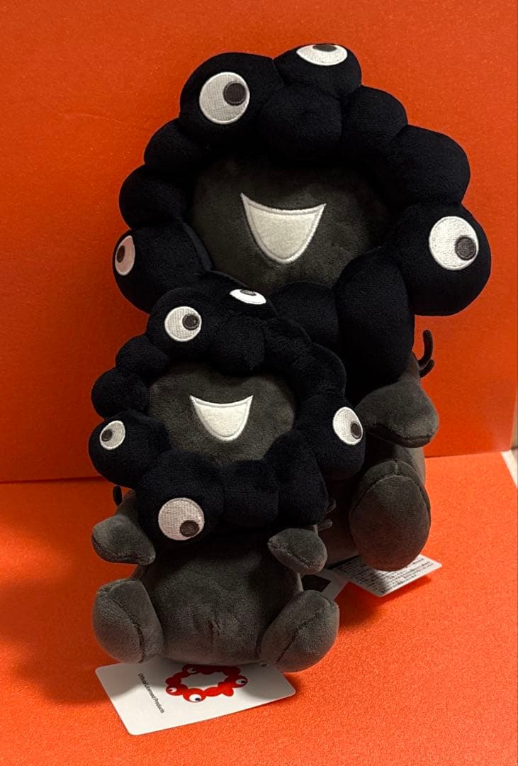 真っ黒ミャクミャク 黒ミャクミャク お手玉風ぬいぐるみ Sサイズ 大阪関西万博
