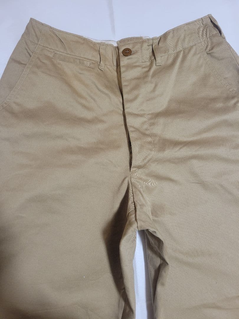 アオロン WAIPER 米軍 M45 チノ トラウザー カーキ ワイパー