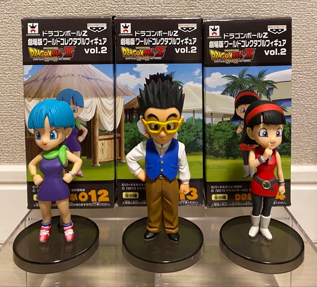 ドラゴンボールZ 劇場版 ワールドコレクタブルフィギュアvol.1 ・2・3・4