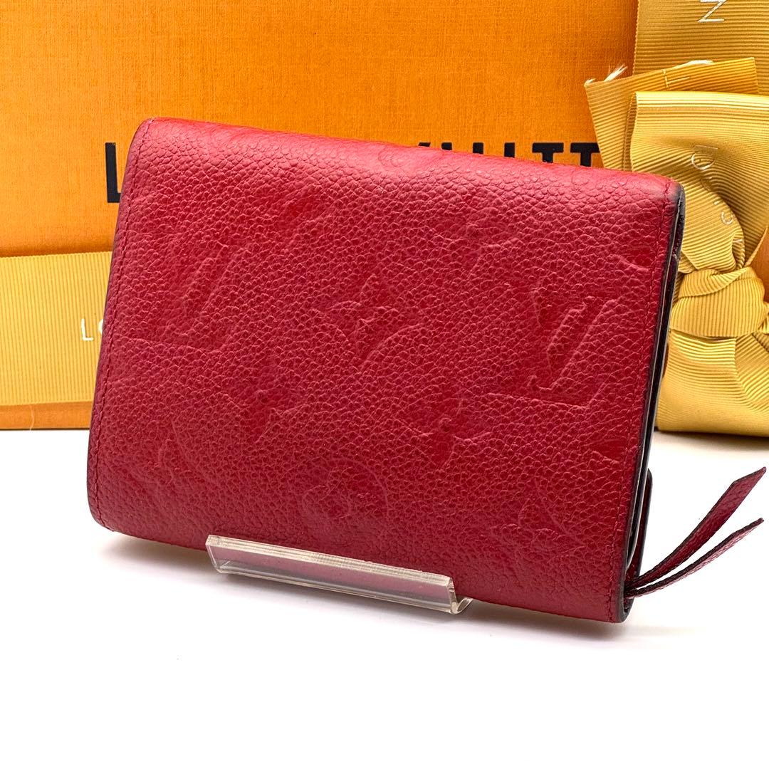 ルイヴィトン モノグラム アンプラント ポルトフォイユ ヴィクトリーヌ 三つ折り