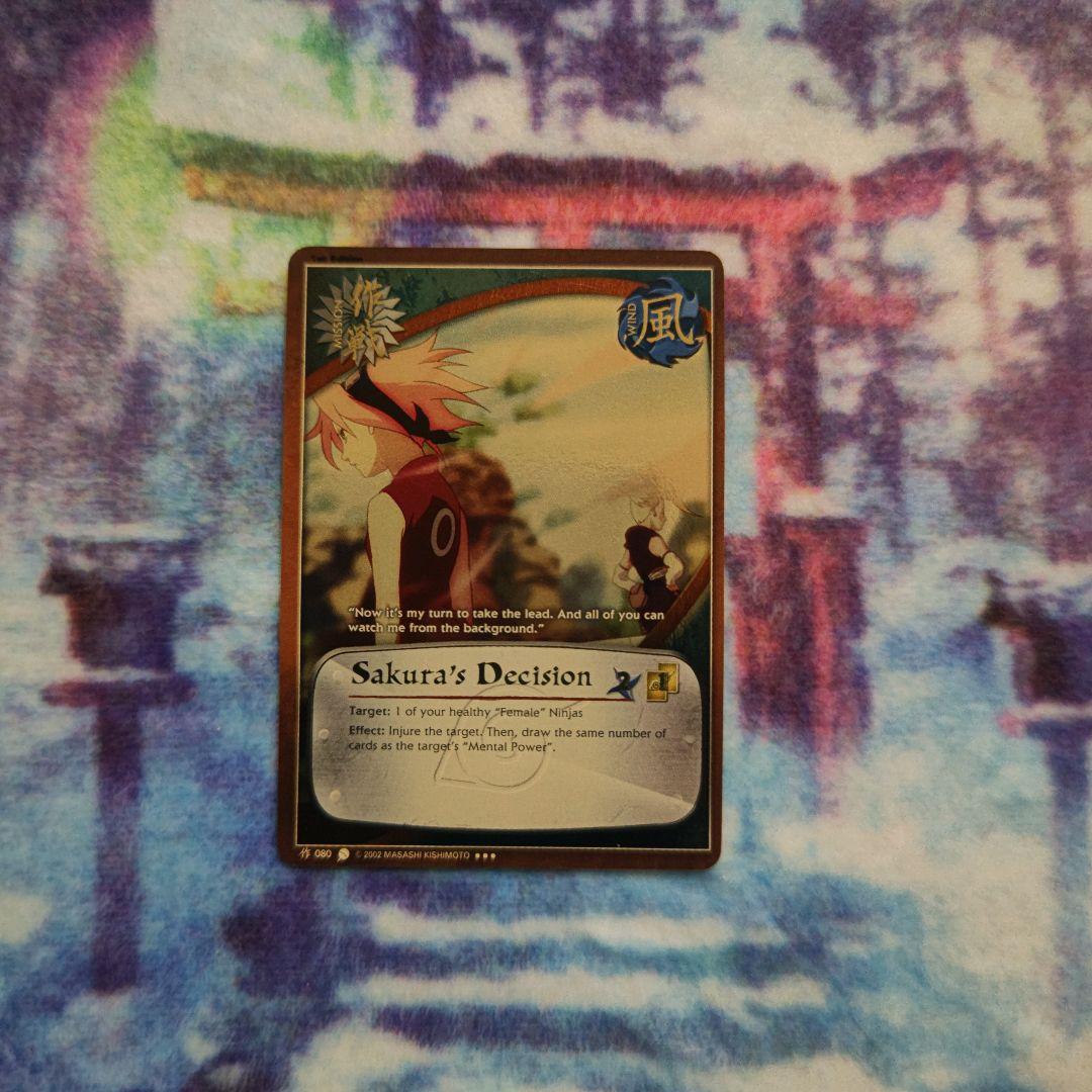 NARUTO ナルトカードゲーム CCG 作戦 SR Foil