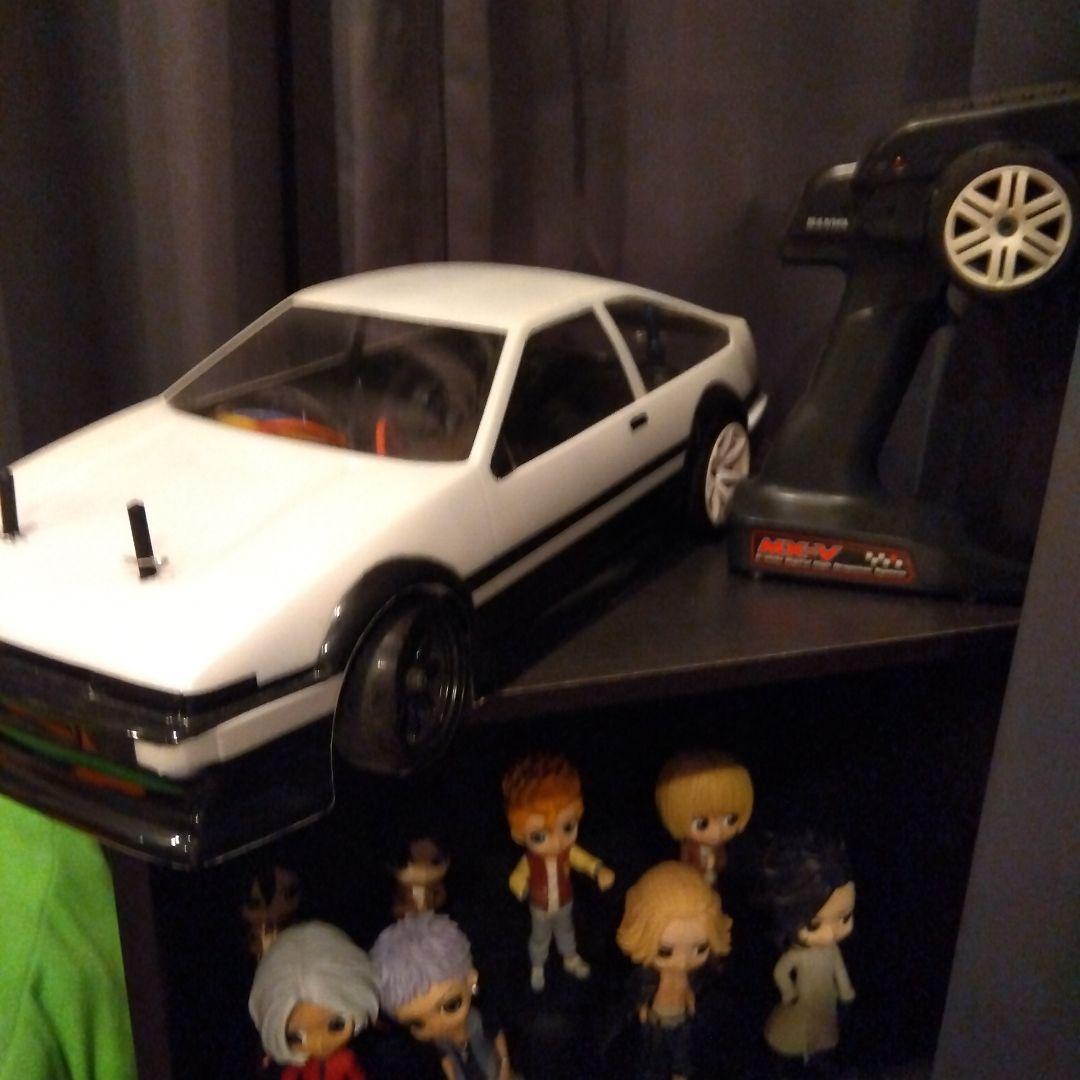 ホワイト/ブラック RCカー リモコン付き激安