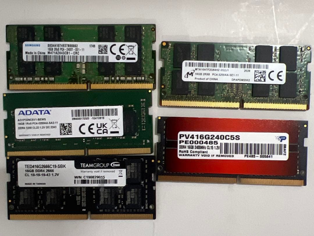 PC4メモリ　まとめ売