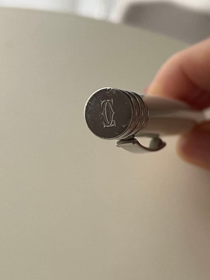 Cartierボールペン　ホワイト