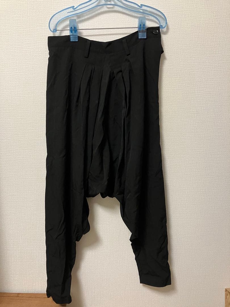 ［最終値引き]Y's ブラック サルエルパンツ (ヨウジヤマモト)