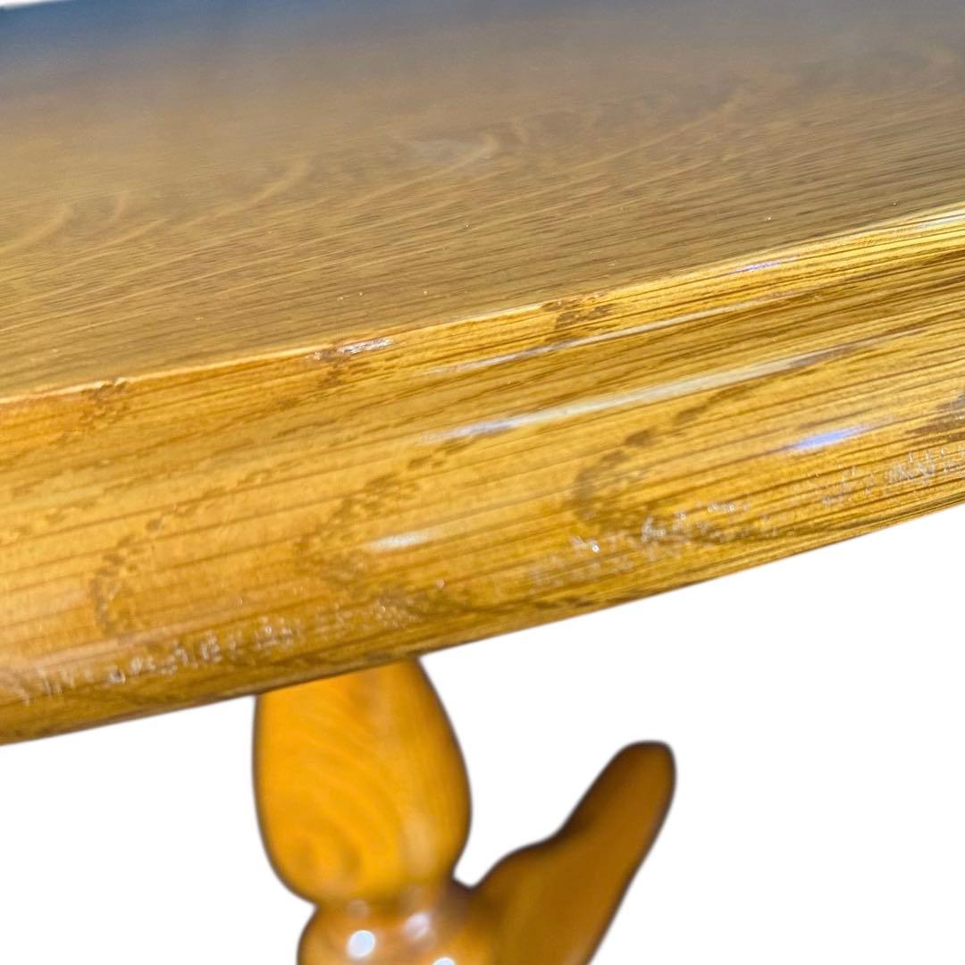 かえるHR766 柏木工　ラウンドテーブル　丸テーブル　ダイニングテーブル