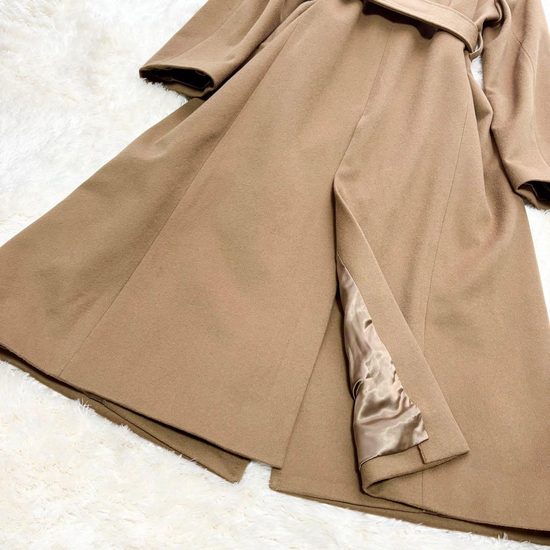 未使用級 ロロピアーナ チェスターコート ベルテッドコート キャメル 正規品