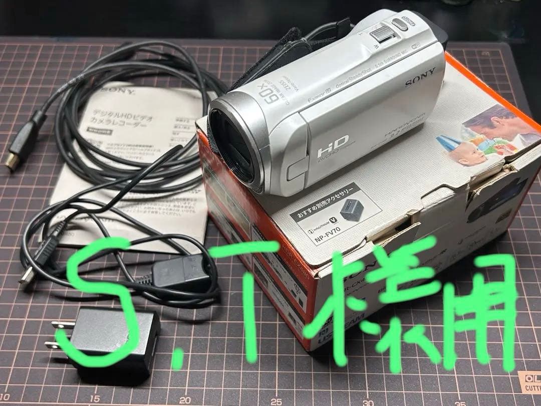 Sony ハンディカム ビデオカメラ HDR-CX480 メモリカード付64GB