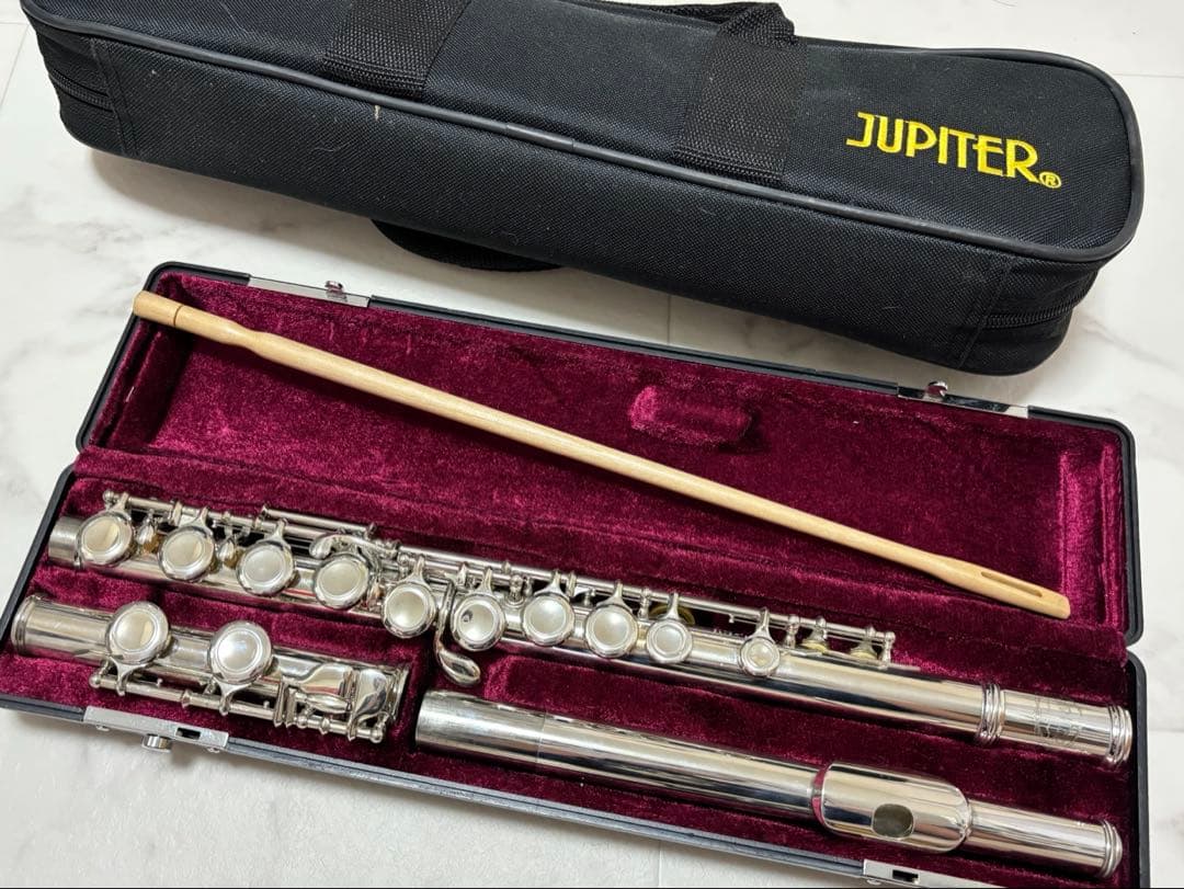 Jupiter フルート本体 ケース付き