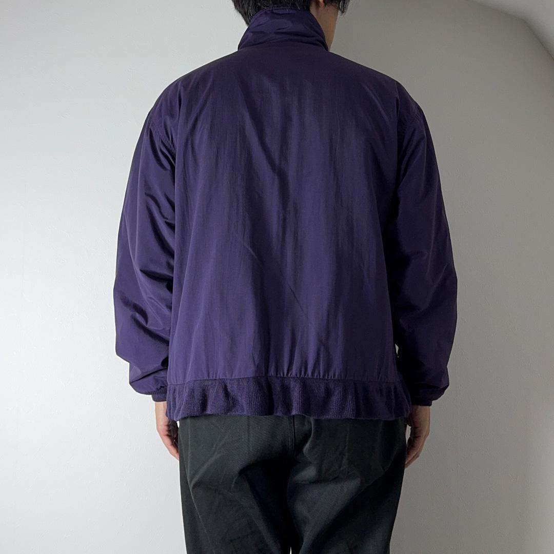 90s L.L.Bean ウォームアップジャケット 裏ノルディック柄 古着